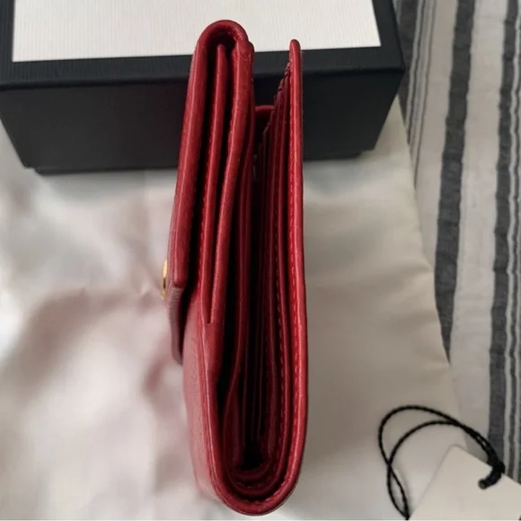 Gucci French flap wallet ❤️🍓 - Picture 4 of 7